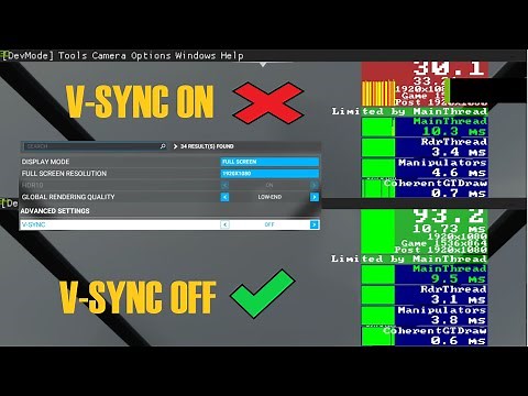 Flight Simulator | FPS/Graphics -- what does V-SYNC do? (I don’t know)
