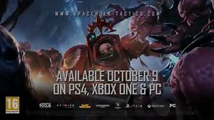 Witness endless battle and the doom of a world in our launch trailer! Space Hulk: Tactics is a turn-based adaptation of the Warhammer 40K board game Space Hulk, bringing unique twists to the cult classic formula. Coming to PS4 Xbox One & PC on October 9. http://spacehulk-tactics.com/shop | Space Hulk: Tactics