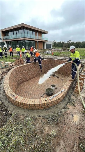 From Deep Hole to Stunning Pool