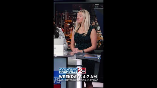 Watch Meteorologist Shelby Mac on Good Morning Nashville each weekday from 4 to 7 a.m.! For an in-depth look into the weather forecast, join Shelby and Marcus for Weather Authority Live weekdays at 10 a.m. on the WKRN app. | WKRN News 2