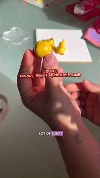 How to fix common polymer clay beginner mistakes pt. 1 #polymerclayart #polymerclay