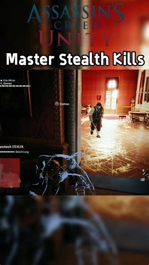 Assassin's Creed Unity - Master Stealth Kills #shorts #acunity #stealthgameplay