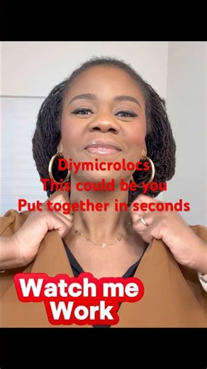 Microlocs Morning! Quick, Easy & Cute 🥰 This Could Be You! Loc Girlies Let ‘Em know 🤗😍#locs