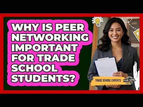 Why Is Peer Networking Important For Trade School Students? - Trade School Experts