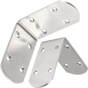 [Hot Item] Stainless Steel L-Shaped Bracket Right Angle Fastener Non-Standard Customization