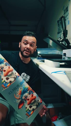 Let’s talk direct to film printing! 😃 #directtofilm #ytshorts #shorts