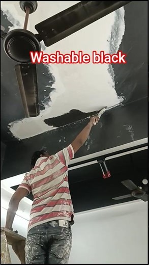 JSW pixa black paint washroom paint plastic paint# short# viral# video#reel #home ‪@Rajesh-vz4lm‬