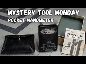 Draftrite pocket manometer