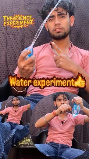 Water science experiment ☠️😍 #minivlog #shorts #experiment…￼