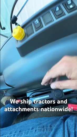 JUST LIKE JOHN DEERE OR KUBOTA, ONLY CHEAPER! Kioti Cab Tractor Operator Control Layout