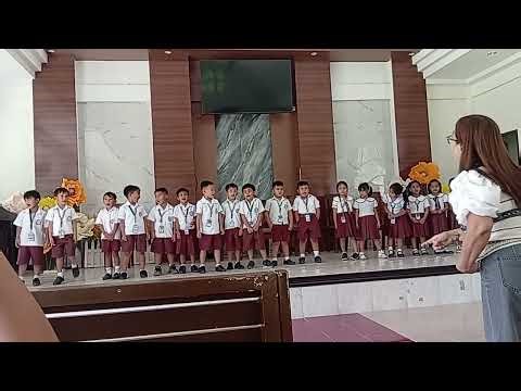 ISDA Learning Center 4th Quarter Recognition Kendergarten.... Practice songs for Moving up.