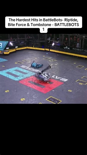 The Hardest Hits in BattleBots- Riptide, Bite Force & Tombstone - BATTLEBOTS 1