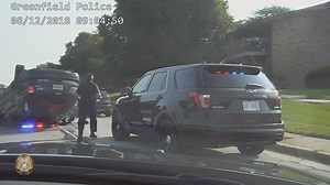 798K views · 5.7K reactions | Police SUV vs suspect in BMW results in an overturned cop car. 3 camera angles. V: Greenfield Police Department | Street FX Motorsport & Graphics | Facebook