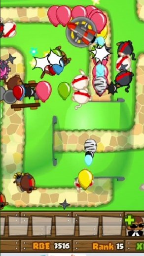 Completing the 1st track of Bloons TD 5