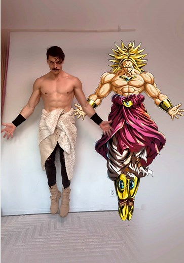 Experience the Dragon Ball Flying Pose in Real Life