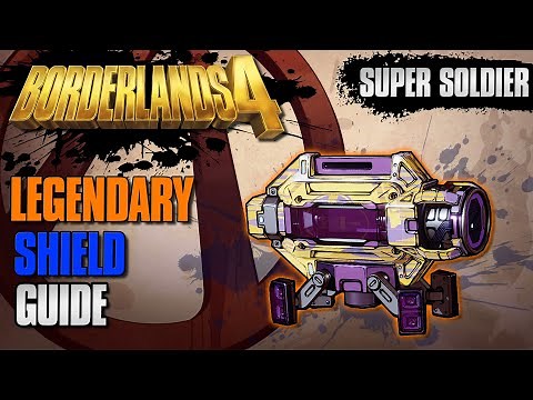 This Shield is BROKEN (literally) Borderlands 4 - Legendary Shield Guide | SUPER SOLDIER