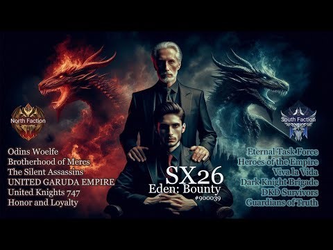 My Favorite Sin: SX26 Eden top teams Introducton - ODI vs ETF [Rise of Castles]