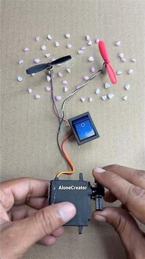 Metal Gear Motor Thrust Test with Mini Coreless Drone • DC Motor #shorts #dcmotor ￼