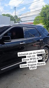Ford Explorer 6F35 Automatic transmission rebuild Done repairs/rebuild Forward Dragging and Jerking, A/T low output state Done engine heavy PMS Maraming salamat po sa tiwala nyo mga Sir🙏 | Ivan Carteciano