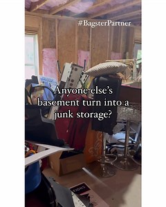 #ad Our basement cleanout was long overdue and the Bagster bag WM made it so easy to tackle. #BagsterPartner It holds up to 3,300 lbs (yes, really!) and saved us from dealing with endless trash bags and curbside clutter. No rental fees, no time limits, and no waiting for a dumpster drop-off. Just pick up a bag at your local home improvement store or order online, fill it up at your own pace, and schedule your pickup online when you’re ready. If you’ve got a big cleanup or home project coming up,