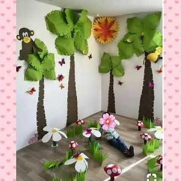 Classroom wall decoration( design & ideas)