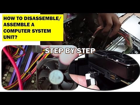 How to Disassemble and Assemble a Computer System Unit | Step-by-Step Tutorial