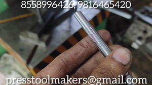 Die Punch Materail HSS M2 Grade for En8 Hard Pin lines Punching Tool Trail 8558996426, 9816465420 @PressToolMakers #pinpunchingdie #diestoolsmaker Thank you for contacting presstoolmakers@gmail.com! Apney product ki Image, Drawing ya Detail Proper Share Karien ya nichey diye Addrss Per Sample Currier Karo Visiting address ADDRESS : # 3704 St. 5 Gill Road Opp A.T.I Chet Singh Nagar Ludhiana Punjab 141003 Visting location https://maps.app.goo.gl/3aQckdCfJmdirKeX9 Contacts Anil kumar 8558996426 cal