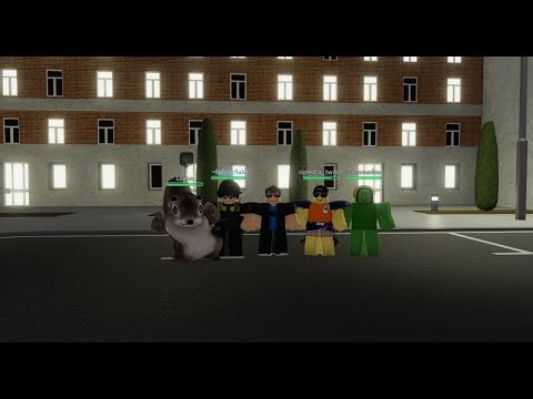 Je joue a Roblox avec vous et mes potes