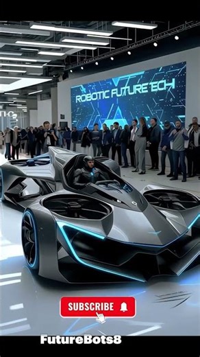 Futuristic Flying Car Prototype 2