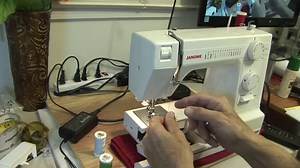 Janome HD-1000, Beginner sewing machine.
