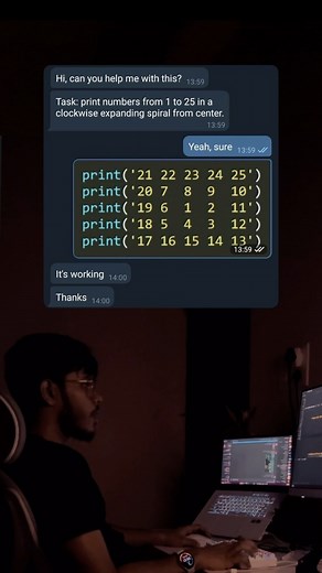 Prabhu P. Biswal on Instagram: "Now do the same up to 10000 😔 . . #programming #programmingmemes #programmerhumor #java #javascript #python #codingmemes"