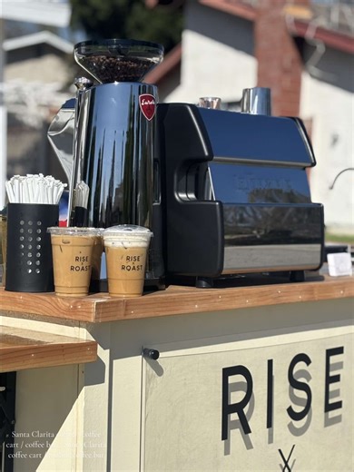 Setting Up a Mobile Coffee Cart for an Event