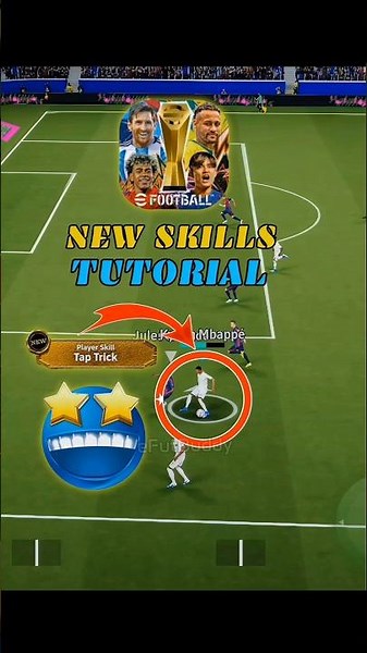 TUTORIAL!!How To Perform New Skills "TAP TRICK" in eFootball 2026 #efootball #pes