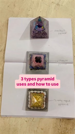 Nivi Nithwi Vlogs Official | Different types of pyramids which one suits to your home . . . . . . . . . . #moneymagnetpyramid #amulyapyramid #millionairepyramid... | Instagram