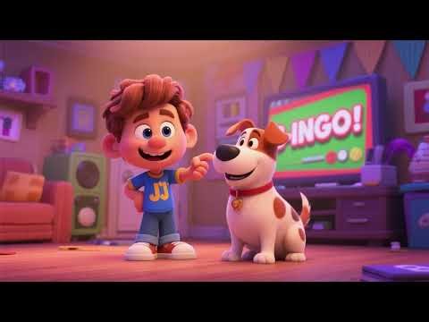 JJ’s New Best Friend B.I.N.G.O.! 🐶 | Puppy Day Fun Song