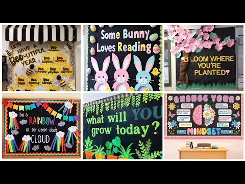 Classroom Soft Board Decoration Ideas♥️| Fun & Educational