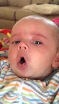 Baby with whooping cough