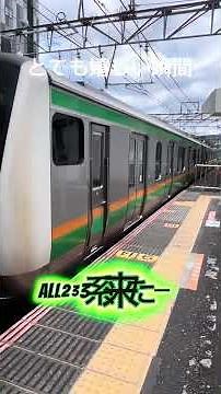 【一番嬉しい瞬間】所有編成が231系に比べて圧倒的に少ないAll233系小田原駅入線