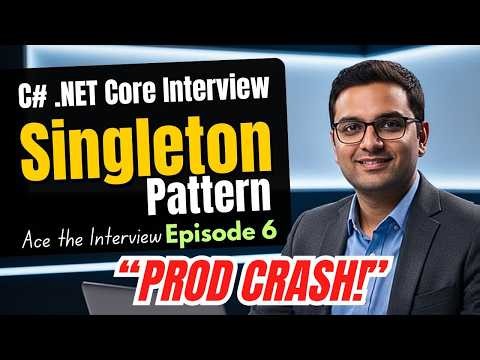The Singleton Pattern in CSharp | .NET Core Design Patterns Series (Ep 6)