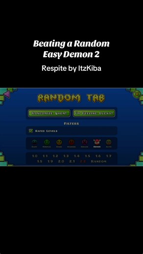 Random Demon 2 #gd #geometrydash #geodash