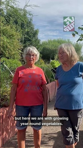 Best friends oversee Green Valley Community Garden