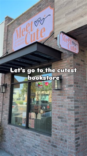 kher ☆ | bookstagram on Instagram: "💞 the cutest bookstore !! @meetcutebookshop definitely did not film the full layout 🤦🏽‍♀️ but this book store is full of romance books ! i absolutely loved it! my bestie and I accidentally stumbled upon it !! If you are out in SoCal I 100% recommend coming here !! 𖤘 : #meetcute #bookstore #books #bookstagrammer #lifestyle #booksbooksbooks"
