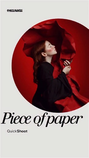 MK Slowinski Photography | Family & Portrait Experts | It's a well known paper background recycling idea 🥰 and it's our try ❤️ | Instagram