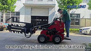 Cheap Handle Manual Ground Small Trencher Machinery 7HP 15HP Trencher Machine Mini Power Portable Trencher
