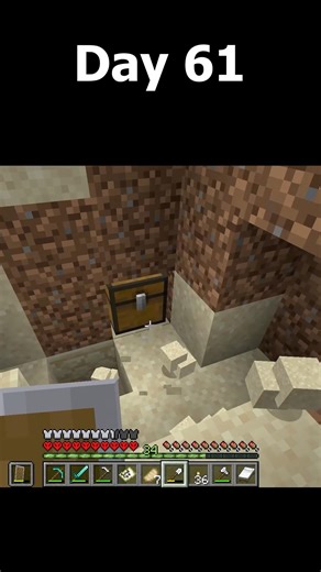 Day 61/1000 Minecraft Hardcore #minecraft #minecrafthardcore