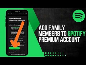 How To Add Family Members To Spotify Premium Account