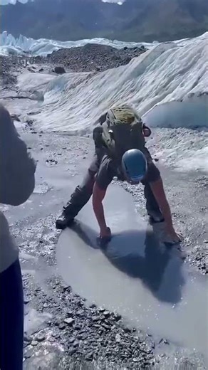 Snow + Water = Deadly Trap! be carefull😳 #facts #viralfacts #trending #shortvideo #water