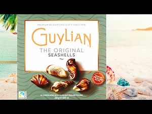 Guylian | Seashell Shaped Belgian Chocolate Hazelnut Pralines | ASMR Presentation & Opening