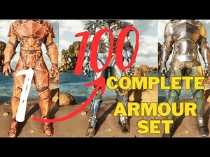 Explore All Armor Sets From Level 1-100 in ARK Survival Ascended