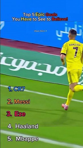 Top 5 Epic Goals You Have to See to Believe ⚽ | Insane Football Moments Caught on Camera